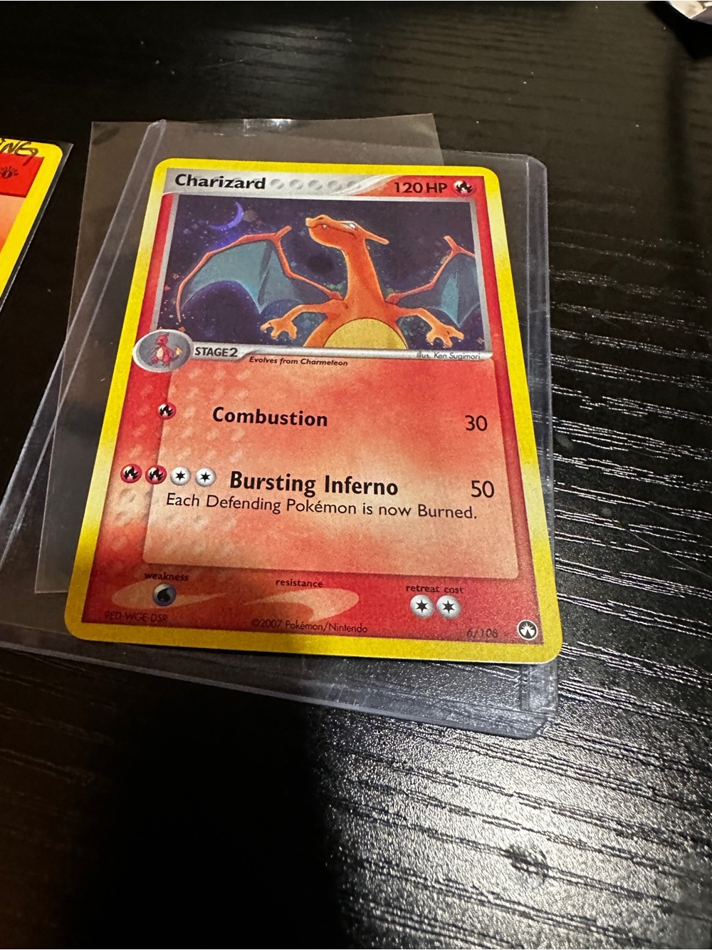 Charizard Holographic Pokémon Card NM - Fanmade